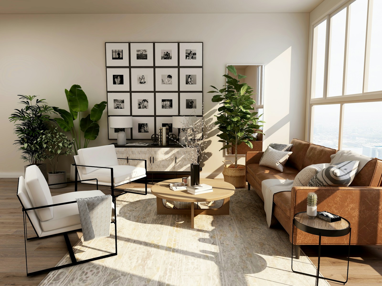 Interior construction project